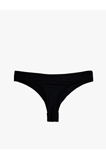 Koton Comfortable Fit Laser Cut Seamless Brazilian Panties