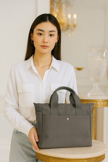 ESTUTE Luxury Multi-Compartment Minimal Tote & Shoulder Bag