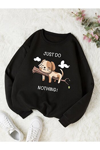 Mythologie Оверсайз дамска блуза Just Do Nothing