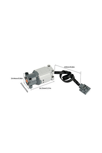 Choice5 L Motor MOC Power Functions Part Building Blocks Train Track Motor Battery Box Infrared Remote Contr