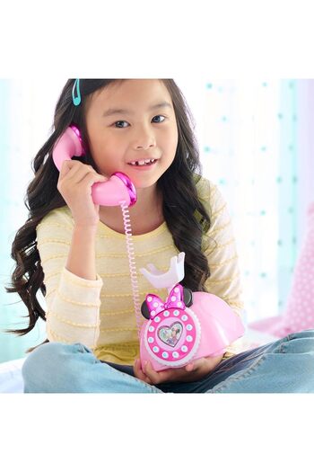 Disney Junior Minnie Mouse Ring Me Rotary Phone 88272 (Ages 3+)