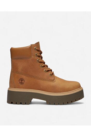 Timberland Stone Street 6 Inch Lace up Waterproof B Women's Orange Boots Tb0A2H3Cen11