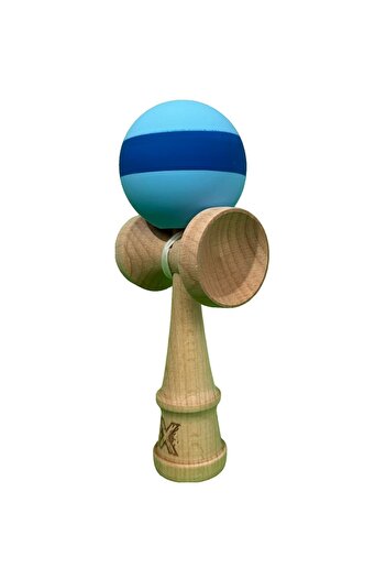 Flippy Kendama Pro K-M USA, Striped Model, Blue/Blue