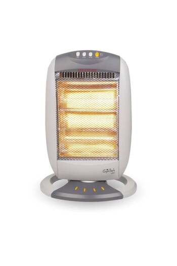 GALLET HAL 200 halogen radiator, 400/800/1200W, 3 zones, rotation function, white