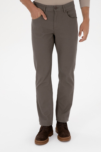 U.S. Polo Assn. Men's Mink Canvas / Chino Trousers 50311612-Vr052