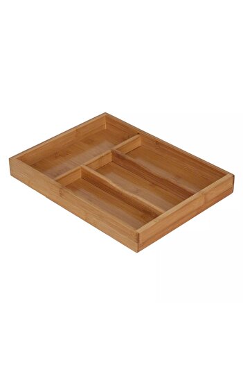 Generic Cutlery Bamboo Tray