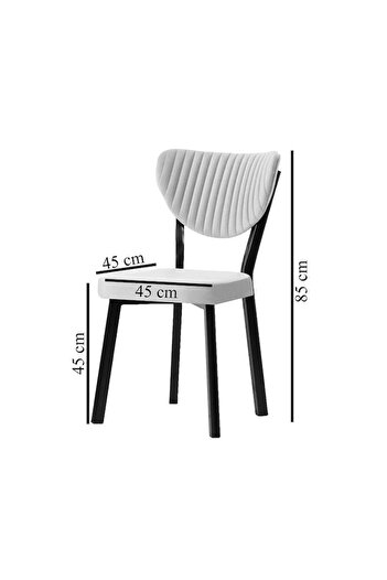 Desire Set Masa si Scaun Mar, Elegant, Bucatarie, Living, Cafenea, Masa Negru Marmura 80 x 120 cm, Negru Te