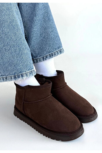 meSga butik Elsa Brown Suede Boots