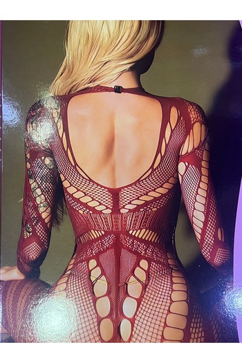 lal iç giyim Fantasy Edge Body Stocking