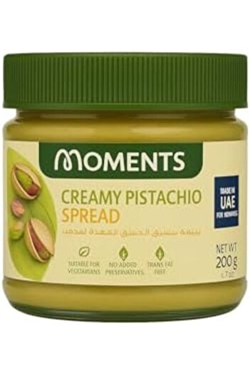 Moments Creamy Pistachio Spread – 200g | Rich, Smooth & Creamy, Perfect for Spreading, Baking & De