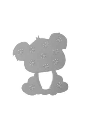 Akuku Silicone teething toy, gray koala