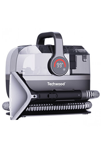 Techwood Multifunctional steam & vacuum cleaner TAN-7066V, 600/800W, Clean & waste, 3mode, LED, Gray