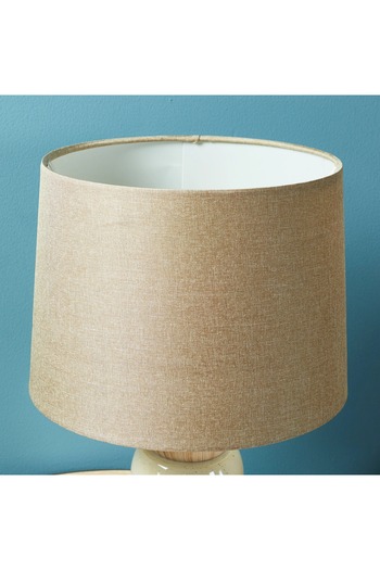 Generic Mix and Match Linen Lamp Shade with Reversible Gimble - 20 cm