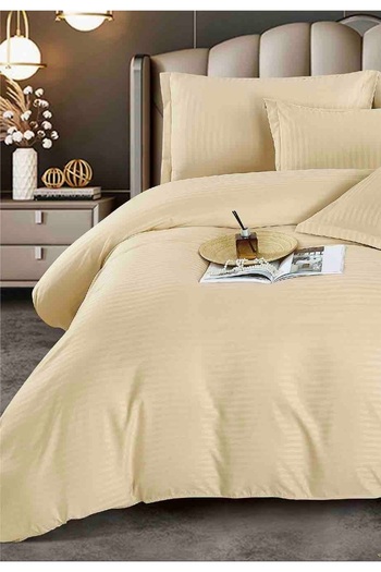 CHIRASO Premium Damask Linen, Classic Sheet 155x230cm, Duvet Cover 155x205cm, 2 Pillowcases