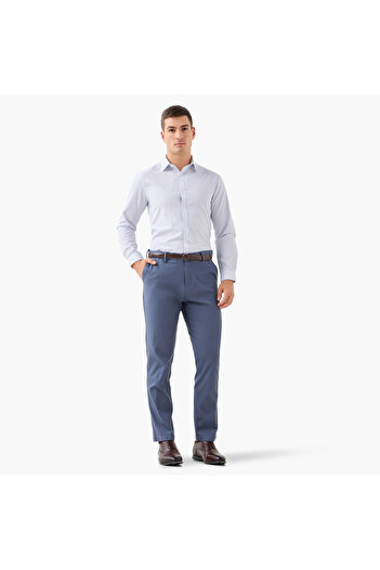 FAV Regular Fit Checked Collared Shirt with Long Sleeves