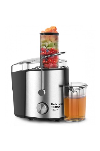 ROHNSON Fruit juicer 1200W, 0.75 L, Ø 85 mm, 13,000 rpm, 85 dB, R439 VitaMAX