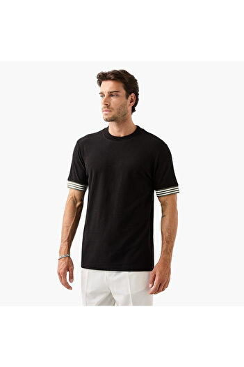 FAV Tipping Detail T-shirt with Crew Neck