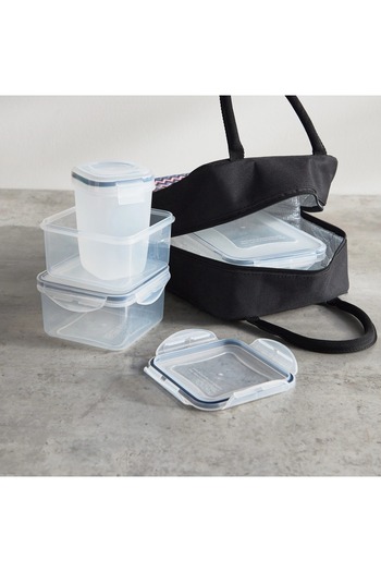 Generic Trini 4-Piece Food Container Set with Lunch Bag