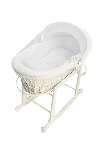 Mini Baby Portable basket bed with rocking