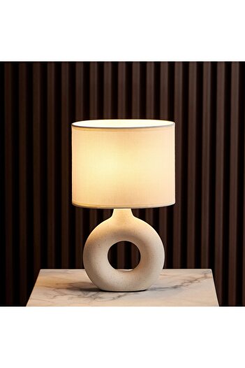 Generic مصباح طاولة سيراميك ليندي - 31 سم