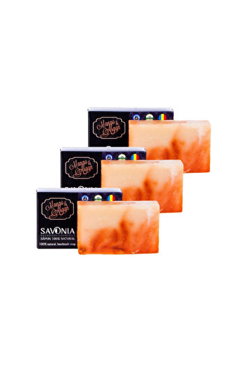 Savonia Set of 3 pieces - Argan Mango Soap,