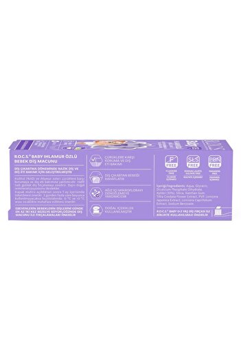Toptan Bulurum .Baby Toothpaste 35ml 03 Years Linden