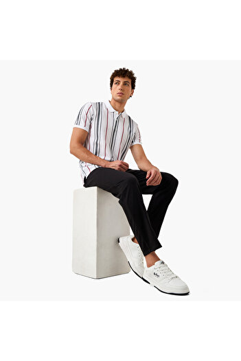FAV Vertical Stripe Polo Tshirt