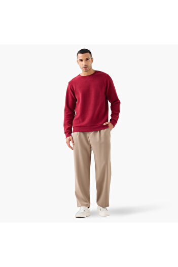 Iconic Textured Sweatshirt