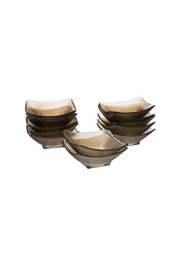 ORIAN 12-piece Turkish yogurt and dessert glass set