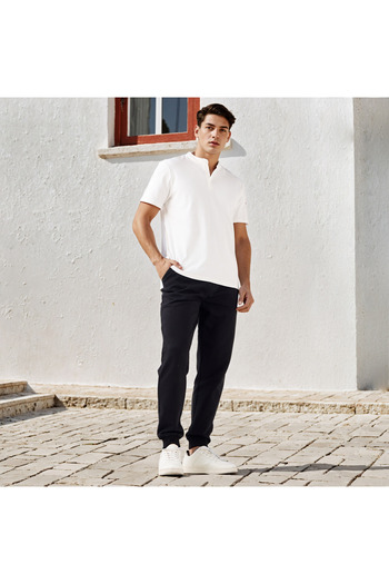 FAV Regular Fit Joggers with Drawstring Closure and Pockets