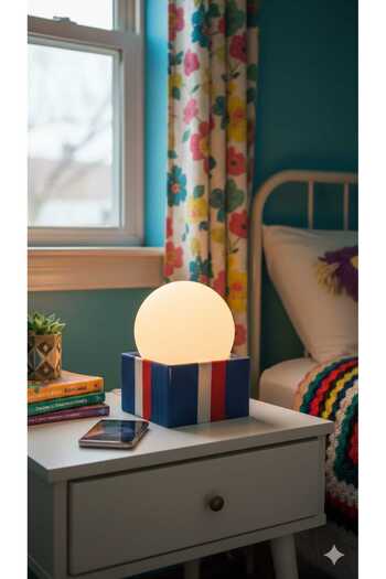 poplinhome Modern Design Macrame Rope Lampshade Decorative Lamp Lampshade Table Lamp Glop Glass Lampshade
