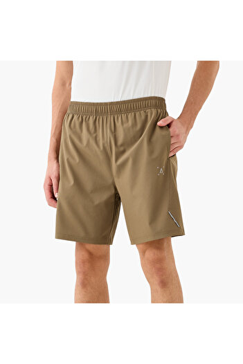 Adot Panelled Shorts with Pockets