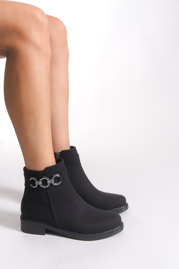 Riccon Brenrelle Women's Boots 0012071 Matte Black