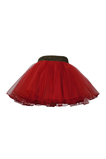 fantasialand Fustita tutu fete, model Balerina, culoare rosie