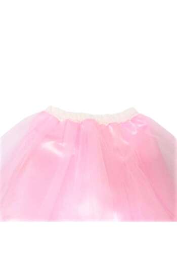 Lucille Craftshop - Pink Satin Tulle Skirt 2-4 years