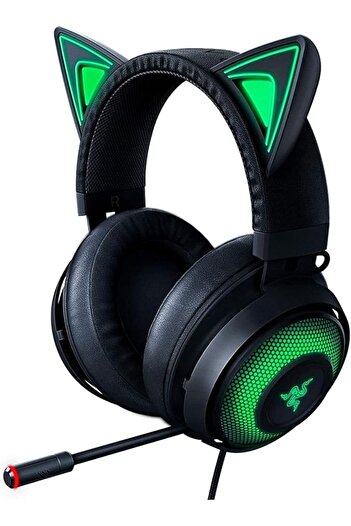 RAZER Kraken Kitty RGB USB Gaming Headset: THX 7.1 Spatial Surround Sound-Chroma RGB Lighting