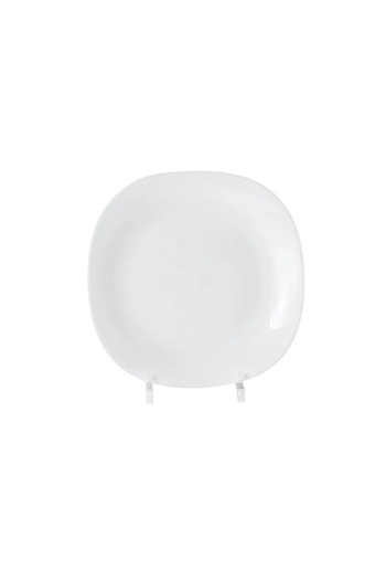 ORIAN Arcopal Luxury White Square Dinner Set 18 Pieces for 6 Persons
