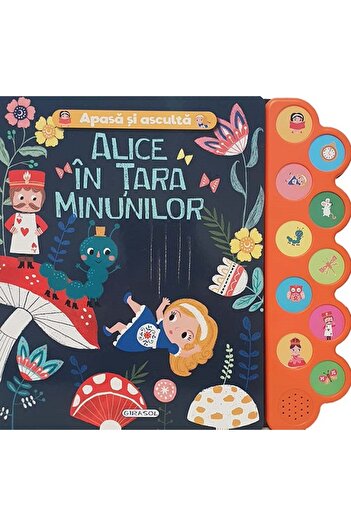 Editura Girasol Click and listen to the story - Alice in Wonderland