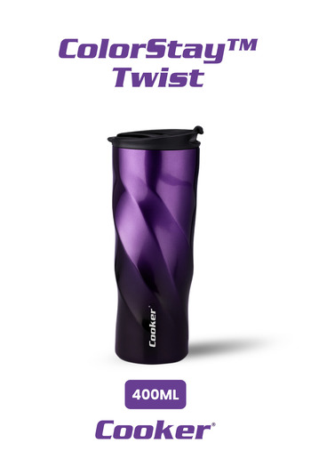 Cooker 0.50 Lt Colorstay ™   Twist Stainless Steel Thermos Camping Office Picnic Thermos
