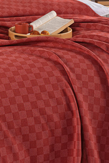 Isessia Loya 100% Cotton Single Pike Blanket |   Bedspread |   Armchair Cover |   160X230Cm