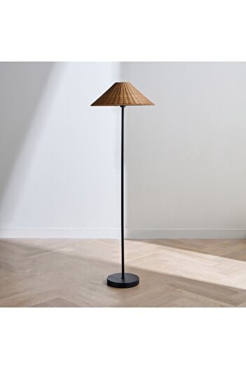 Generic Chia Rattan Floor Lamp - 152 cm