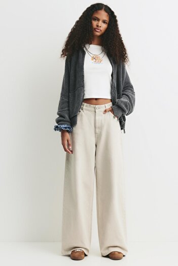 Pull & Bear Wide-leg jeans
