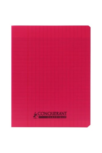 CONQUERANT Notebook (Seyes) 17 x 22 cm 96 Pages (48 Sheets) Square Ruled (French)