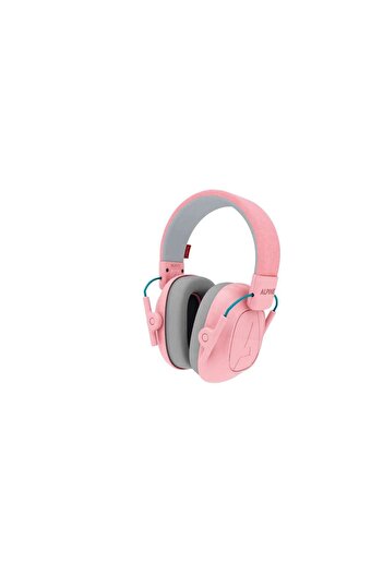 Alpine Foldable earmuffs for children 5-16 years old, provides hearing protection, SNR 25, pink