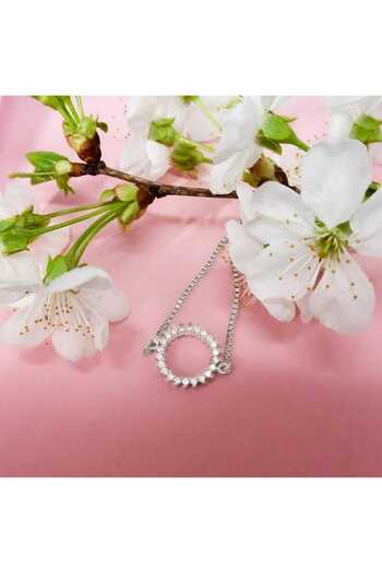 Silver berry Brățară din argint S925 cu cercuri strălucitoare