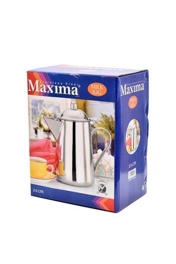 Maxima Milk Jug Stainless Steel 2L