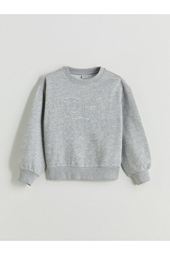LC Waikiki Crew Neck Girl's Sweatshirt