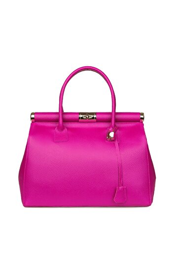 myOwn Geantă Bianca fuchsia din piele naturală