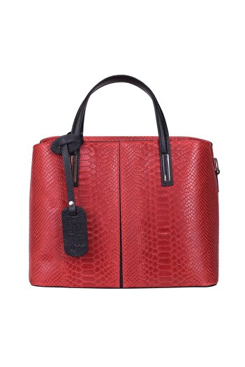 myOwn Ella red genuine leather bag