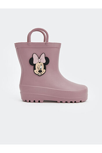 LC Waikiki Minnie Mouse Baskılı Kız Bebek Yağmur Botu